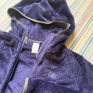 Helly Hansen Precious Fleece Patterned Hoodie Front Zip Jacket Medium